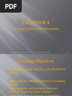 Chapter 04 Leading Change and Innovation