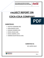 Project On Coca Cola