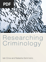 Researching Criminology