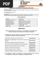 Taller N°1 Liquidación de Nomina y Prestaciones Sociales