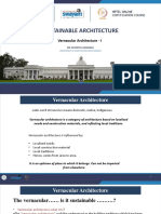 Lecture 46 Vernacular Architecture - I PDF