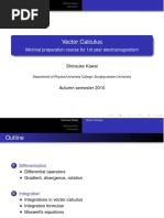 VectorCalculus - Maxwell's Equations