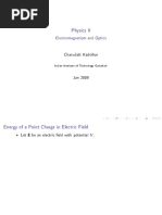 Physics II: Electromagnetism and Optics