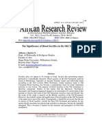 The Significance of Blood Sacrifice in The Old Testament: ISSN 1994-9057 (Print) ISSN 2070 - 0083 (Online) Doi