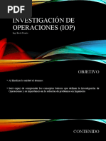 Clase 1 Investigación de Operaciones (IOP)