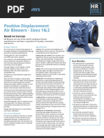 Positive Displacement Air Blowers - Sizes 1 & 2: Based On Success