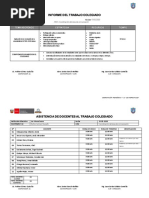 Informe Del Trabajo Colegiado 2020 Comunicación