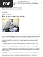 ASTM International - Recuperación de Asfalto