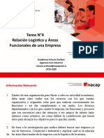 Tarea N°4 Áreas Funcionales y Logistica