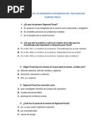 Preguntas para El Examen T. Psicoanalítica Profe