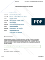 Module 3 Working With The Windows PowerShell Pipeline