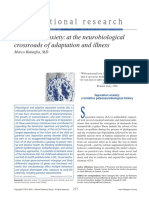 Translational Research: Separation Anxiety: at The Neurobiological Crossroads of Adaptation and Illness