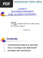 Macroeconomics For An Open Economy