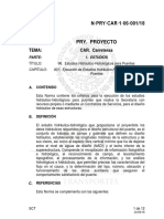 N-PRY-CAR-1-06-001-18 Estudios Hidráulico - Hidrologicos para Puentes