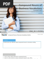 ENG - B1.1.0103G-Compounds Nouns of Business Vocabulary