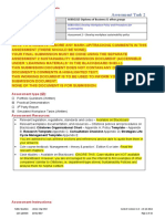 Assessment Task 2: Qualification National Code and Title Unit/s National Code/s and Title/s