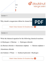 Ncert Class 10 Chemistry Chemical Reactions and Equations PDF