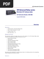 UR Universal Relay Series: Revision 3.37 Release Notes