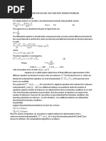 Finite Difference Method For Solving Heat and Mass Transfer Problems