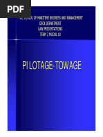 Pilotage and Towage