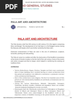 History and General Studies: Pala Art and Architecture