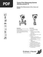 Endress Prowirl 72 Spec