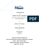 Robotic Process Automation: Bachelor of Technology