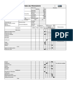 Diagrama de Flujo de Procesos Carpas y Membranas