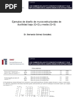 07 Ejemplo Diseno Muro Concreto Utilizando Baja Alta Ductilidad PDF