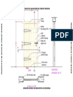 Entrance Door: Sectional Elevation at XX' Plan