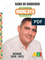 Programa de Gobierno Andrés Felipe Moncayo Zapata Pasión Por Buga