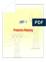 Unit-1-Protective Relaying OC and Earth Fault Protection