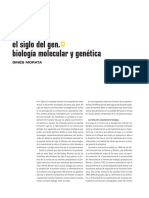 El Siglo Del Gen Biologia Molecular y Genetica Gines Morata PDF