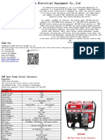 2020 Catalogue Diesel Generator