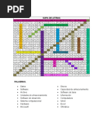 Sopa de Letras