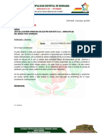 Oficio Firma de Convenio