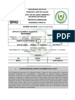 Syllabus Forestal 4 SEMESTRE Dendrología II PDF