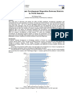 Analysis of Economic Development Disparities Between Districts in North Sumatra