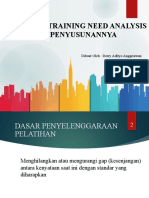 Mengenal Training Need Analysis & Penyusunannya