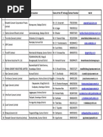 Company Name and NT Head Contact Details