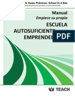 Comience Su Propia Escuela Autosuficiente