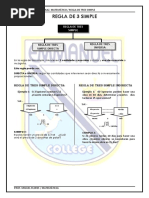 Ec - Regla de Tres Simple