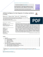 Artificial Intelligence For Fault Diagnosis of Rotating Machinery A Review