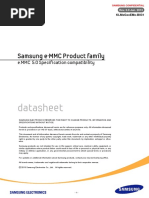 Datasheet: Samsung e MMC Product Family