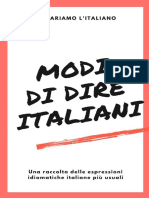 Modi Di Dire Italiani