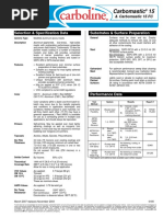 Carbomastic 15: Selection & Specification Data Substrates & Surface Preparation