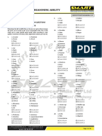 Reasoning Ability: Practice Exercise