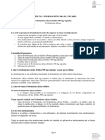 La Fosfomicina Es Un Antibiótico Destinado Al Tratamiento de Infecciones Bacterianas