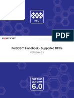 Fortios™ Handbook - Supported Rfcs