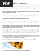 Derecho Financiero y Tributario